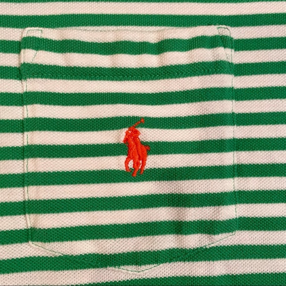 Host Pick! Polo by Ralph Lauren Striped Polo Shirt Sz L - Picture 5 of 7